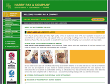 Tablet Screenshot of harryray.com